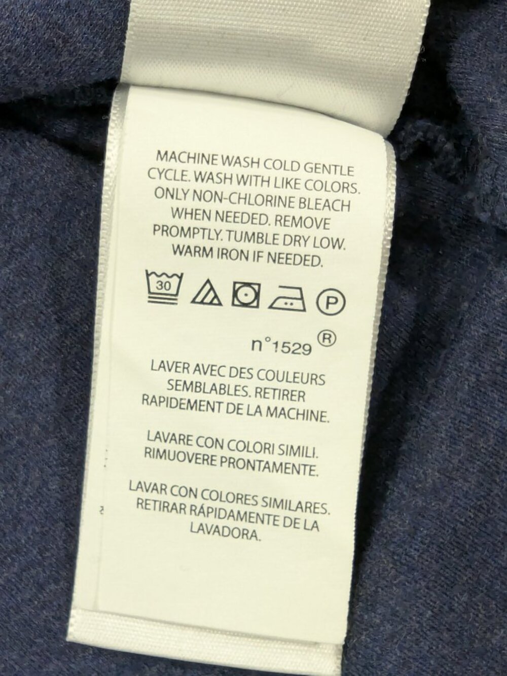 Polo Ralph Lauren Classic Fit Blue Polo Shirt Long Sleeve - Picture 8 of 12